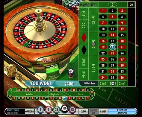 Player's Suite Roulette .